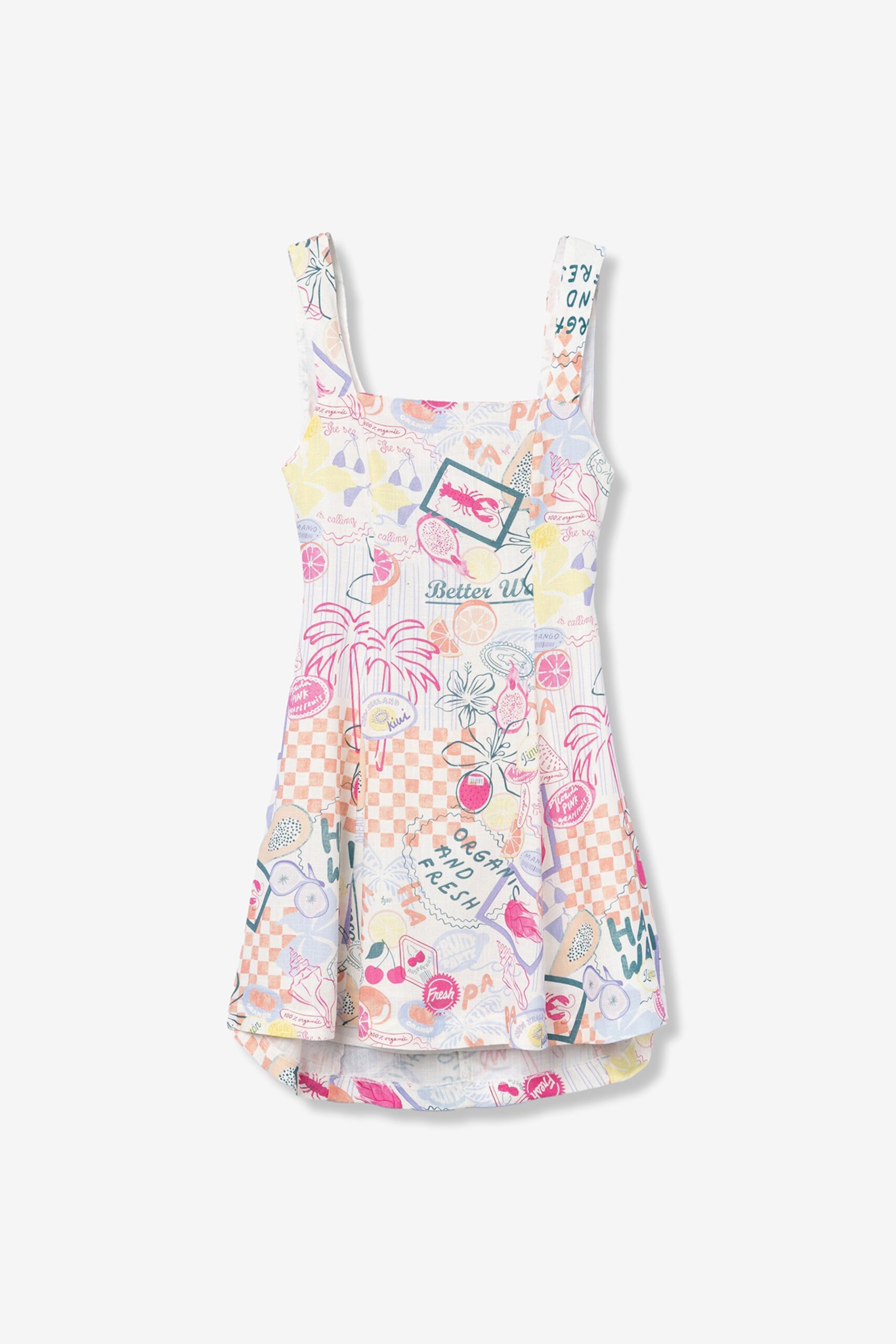 Tiffosi εφηβικό φόρεμα με ανοιχτή πλάτη