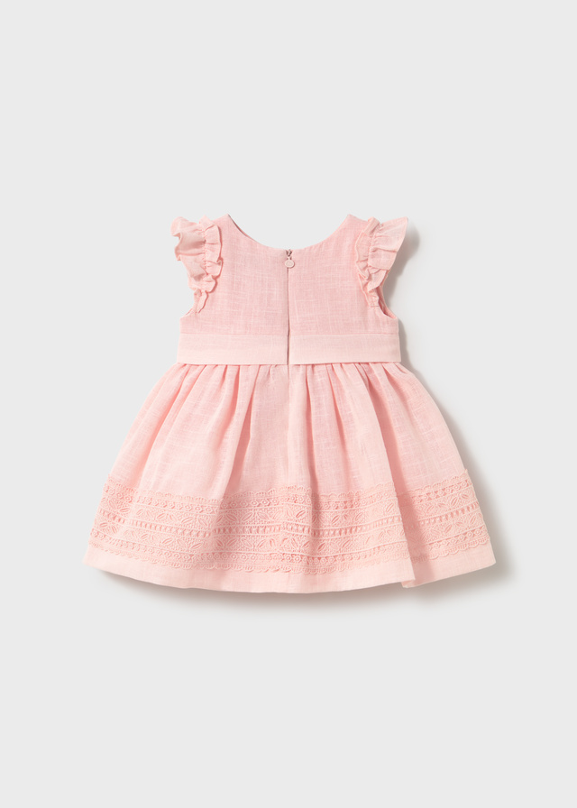 Second image of Φόρεμα με  δαντέλα