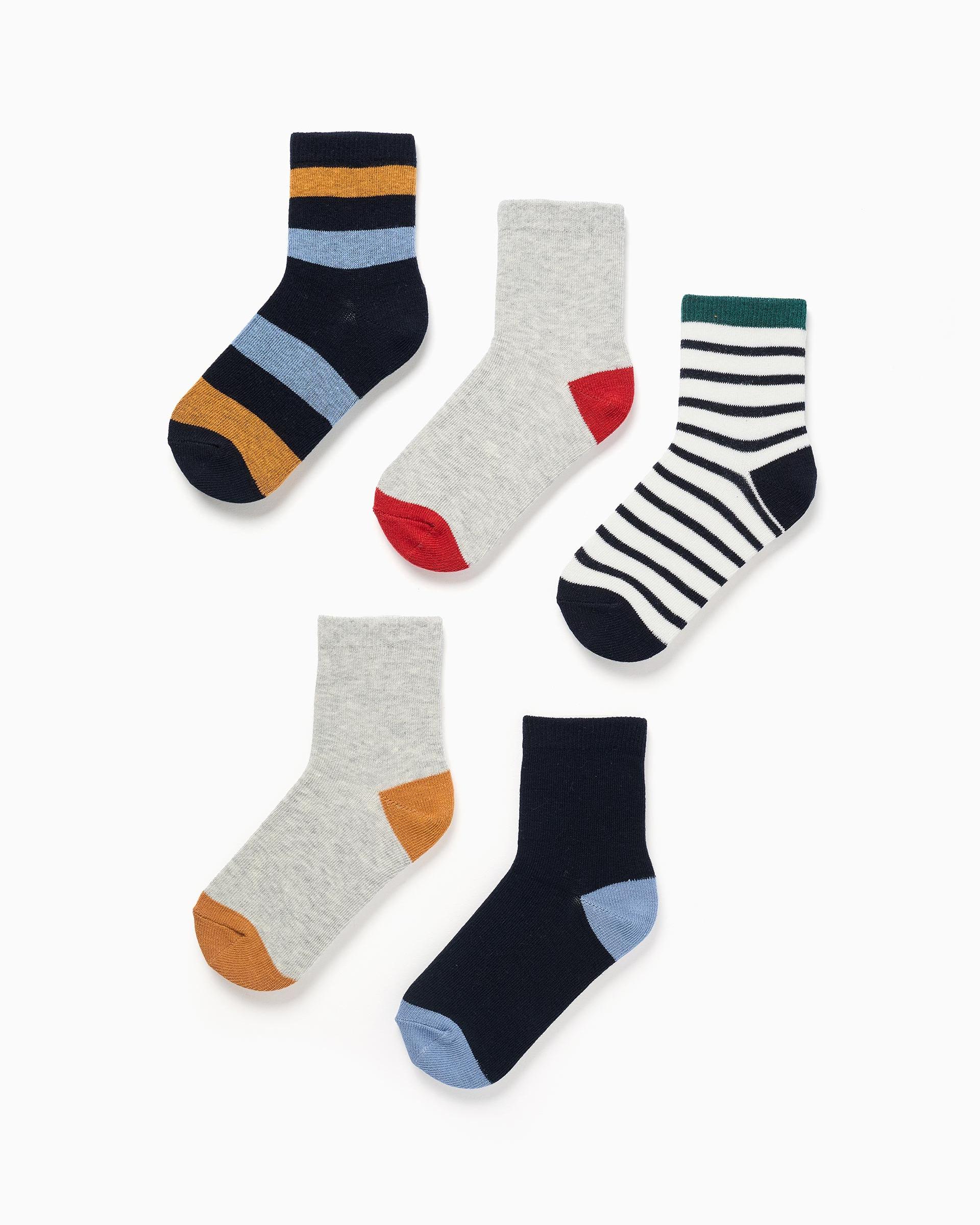 Συσκευασία με 5 ζευγάρια κάλτσες