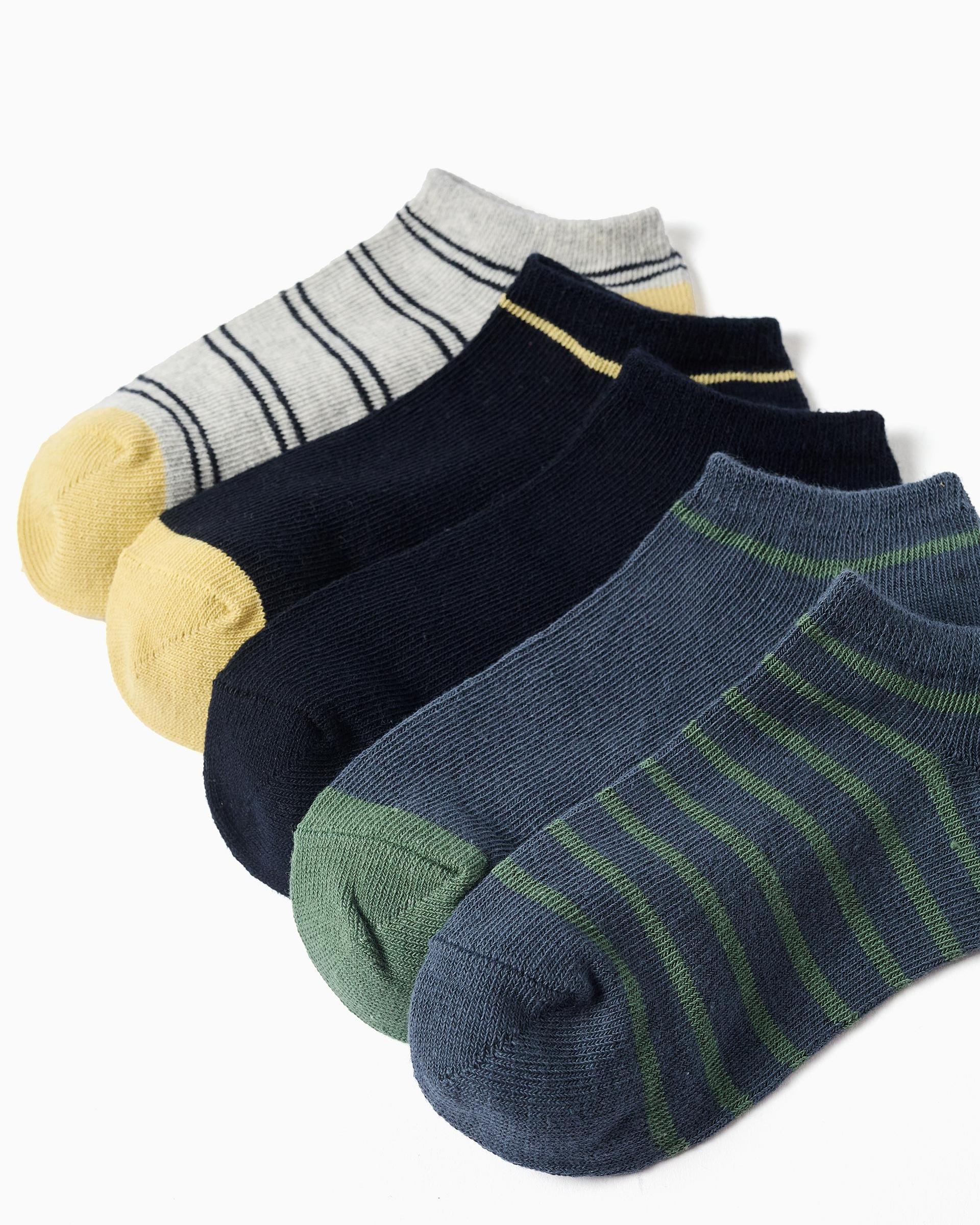 Second image of Συσκευασία με 5 ζευγάρια κάλτσες