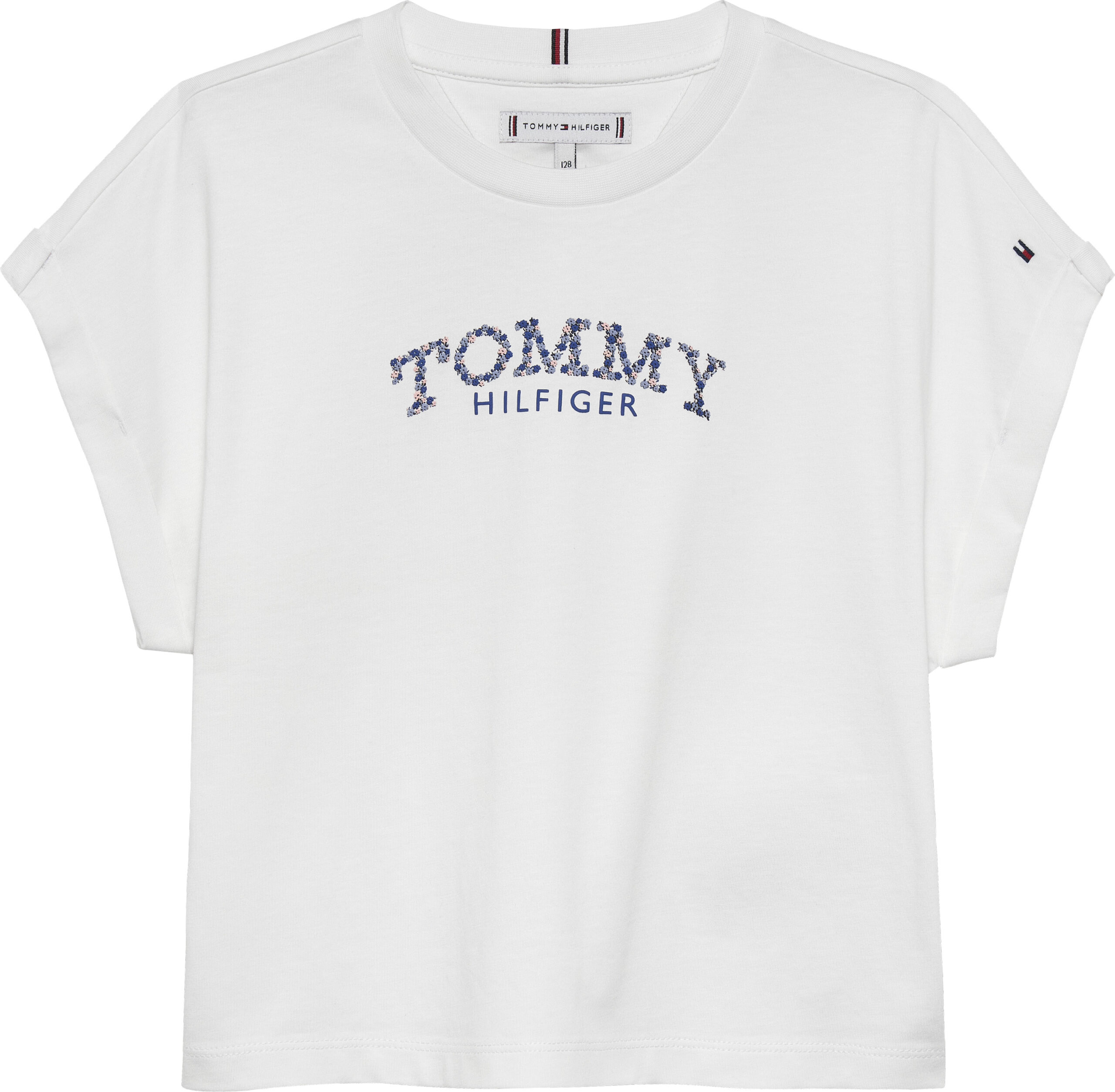 Παιδική μπλούζα Tommy Hilfiger με απλικέ logo